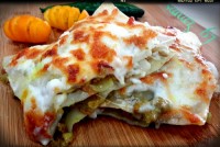 لازانیا با خمیر نیم پخت