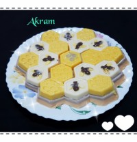 ژله شیر عسلی