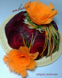 سالاد لبو قالبی