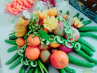 تزئین میوه