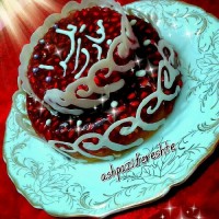 ژله انار