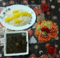 قورمه سبزی خوشمزه من