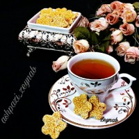 پشت زیک شیرینی محلی مازندرانی