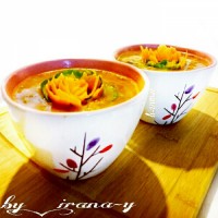 سوپ جو با مرغ (رژیمی)