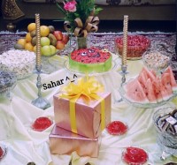 سفره شب یلدا ۹۵