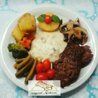 استیک راسته کبابی