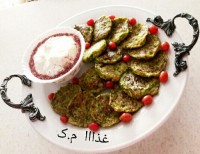 کتلت کدو سبز بدون روغن (رژیمی)