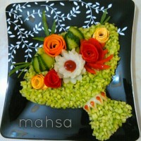 دیزاین سالاد شیرازی..