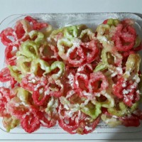 نان پنجره ای سه رنگ