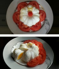 تخم مرغ با سس مایونز