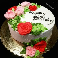 کیک تولد مامان جونم