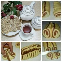 شیرینی دو رنگ