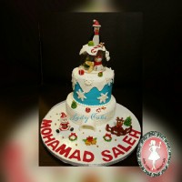 کیک کریسمسی