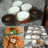 سفره ی مهمانی...