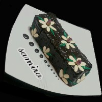 کیک یخچالی ساده