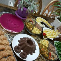 تدارکات مهمونی شام