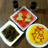 خورش آلو اسفناج