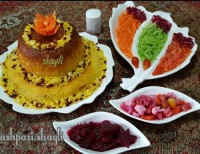 ته چین مرغ ۲ طبقه