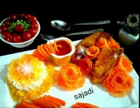 سینه مرغ با سس پیازچه