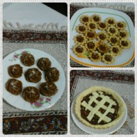 تارت خرما وتارت وحلوا