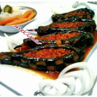 بادمجان شکم پر مازندرانی