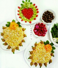 هویج پلو با گوشت