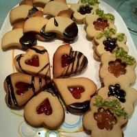 شیرینی قلبی مربایی