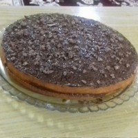 کیک زبرا با روکش گاناش