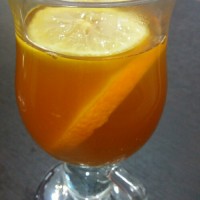 چای داغ پرتقال