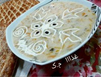 سوپ کدو حلوایی و گشنیز