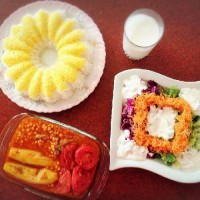 خورشت قیمه و کدو