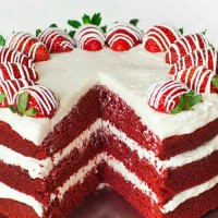 رد ولوت کیک