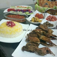 خوراک بلدرچین در فر