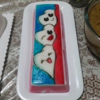 ژله سوپرایز و تصویری من برا جشن دندون پسر نازم