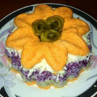 سالاد قالبی کلم