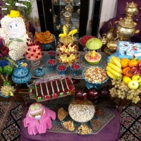 میز شب یلدا