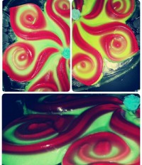 ژلہ قالبےبا شیر :)