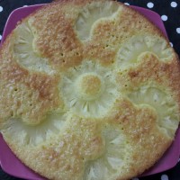 کیک پای آناناس خوشمزه