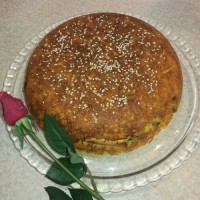 ته چین اسفناج و قره قروت