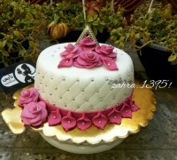 کیک تولد (فوندانت