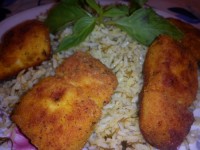 شوید پلو و ماهی...