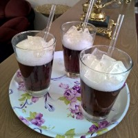 ژله نوشابه با یخ