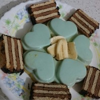 کیک یخچالی وموس موز