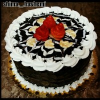 کیک شیفون شکلاتی سفارشی