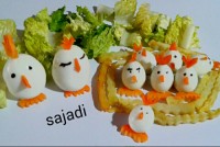 تخم مرغ با سس مایونز