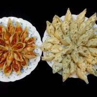 پاستا صدفی شکم پر