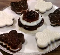 دسر شیری ،شکلاتی