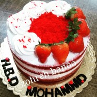 کیک رد ولوت یا همون کیک قرمز مخملی