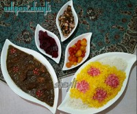 خورشت فسنجان با مرغ
