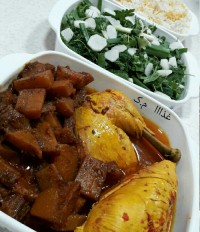 خورش کدو حلوایی